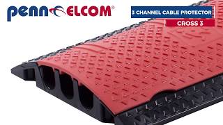 New Product CROSS 3 Channel Cable Protector  Penn Elcom [upl. by Asila]