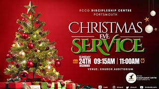 RCCG Discipleship Centre  Christmas Eve 2nd Service  24th of December 2023 [upl. by Elocim146]