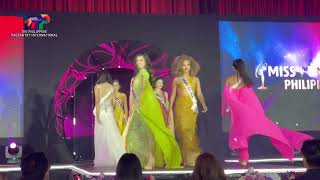 EVENING GOWN  Miss Universe Philippines 2022 Preliminaries [upl. by Chickie929]