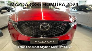 MAZDA CX5 Homura UK 2024 FULL REVIEW Interior and Exterior  Practicality [upl. by Ikkin]