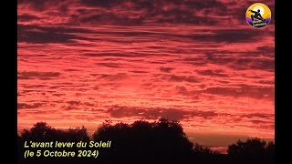 Lavant lever du Soleil le 5 Octobre 2024 [upl. by Eatton]