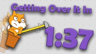 Scratch Getting Over It  Speed Run 137 [upl. by Hermosa736]