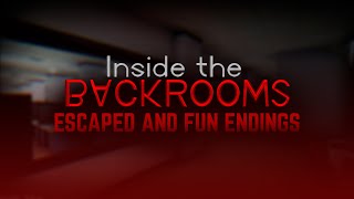 How to Complete the ABANDONED OFFICES FUN  ESCAPED ENDINGS  Inside the Backrooms v05 Guide [upl. by Assilrac72]