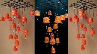 DIY II Plastic cups amazing Wind chime design [upl. by Mitchiner65]