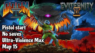 Doom 2 Eviternity 2 map 15 UV Max in 1641 [upl. by Meela]