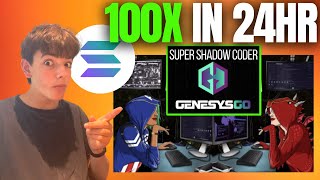 MASSIVE New Solana NFT Token SHDW  Genesys Go Super Shadow Coder [upl. by Adon487]