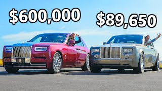 2020 RollsRoyce Phantom vs The Cheapest Phantom You Can Buy [upl. by Hersh69]