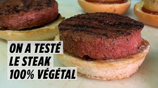 On a testé le steak sans viande à Paris [upl. by Baniez]