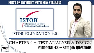 ISTQB FOUNDATION 40  Tutorial 43  Sample Questions on Chapter 4  ISTQB Foundation Exam Questions [upl. by Mancino]