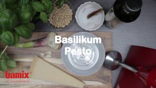 Pesto alla Genovese  Pesto selber machen [upl. by Ahsina222]