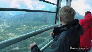 Talfahrt mit der Gondelbahn  Tofana Dolomiten  Abenteuer Alpin 2011 Folge 83 [upl. by Onitsuaf549]