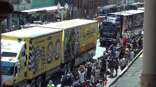 Transporter amp Driver Parade Bathurst 1000 2016 [upl. by Blane]