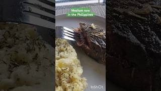 DELICIOUS AUSTRALIAN STEAK retiringinparadise steak meat ribeyesteak shorts [upl. by Notse]