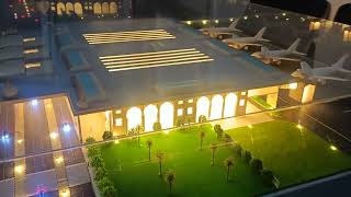 JODHPUR AIRPORT NEW TERMINAL BUILDING MODEL [upl. by Denbrook309]