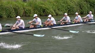 Pembroke M2 Division 2 Wednesday Cambridge May Bumps 2024 slow motion [upl. by Roe]