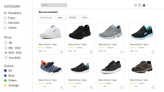 Creating a Powerful ECommerce Search and Filtering System with React [upl. by Ylrebmyk]