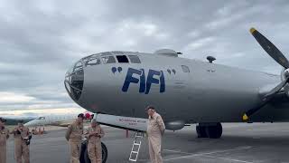 Flying on B29 Superfortress “Fifi” [upl. by Arretahs]