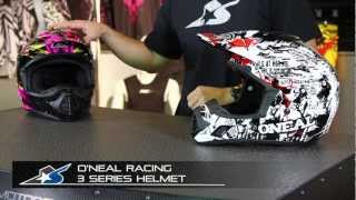 ONeal Racing 3 Series Helmet from MotorcycleSuperstorecom [upl. by Ecnatsnok]