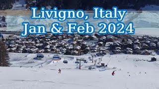 Livigno Italy  Jan amp Feb 2024 [upl. by Ylrac]