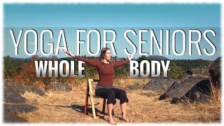 Yoga for Seniors with Michelle Rubin Gentle Yoga For The Whole Body [upl. by Ariaic]