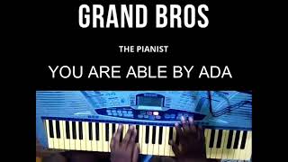 YOU ARE ABLE  ADA  PIANO TUTORIAL [upl. by Anyehs]