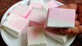 மார்ஷ்மெல்லோ இப்படி ஈசியா செய்ங்க  Marshmallow Recipe in tamil   How to make Marshmallow [upl. by Coryden]