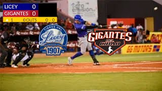 TIGRES DEL LICEY vs GIGANTES DEL CIBAO [upl. by Aneda]