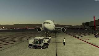 P3DV54 PMDG 777200ER GENEVA TO TEL AVIV LSGGLLBG [upl. by Brenden]