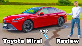 Toyota Mirai review the hydrogen car that urinates 😂 [upl. by Edivad]