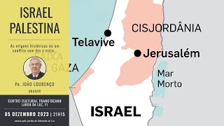 Conferência IsraelPalestina  as origens históricas de um conflito sem fim à vista [upl. by Elison294]