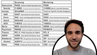 Psychiatry Symptom Screening Tools Overview [upl. by Winslow]