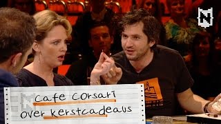 Lieven Scheire in Cafe Corsari over kerstcadeaus Nerdland [upl. by Lienhard]