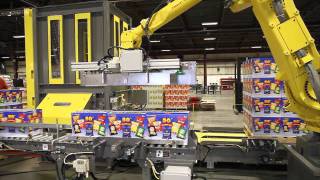 RPCMX Robotic Palletizer  Boxes of Chips [upl. by Lecirg263]