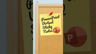 Add sticky notes to your PowerPoint slides without ruining the presentation shorts [upl. by Lallage999]