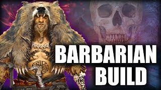 Skyrim SE Builds  The Barbarian  Remastered Build [upl. by Alrick]