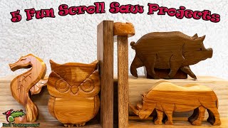 5 scroll saw projects Scroll saw projects that sell [upl. by Pizor118]