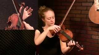 Back Of The Change House Strathspey  Scottish Fiddle Lesson by Hanneke Cassel [upl. by Isbella]