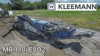 Mobilní odrazový drtič  Kleemann Mobirex MR 110i EVO2 [upl. by Eleik204]