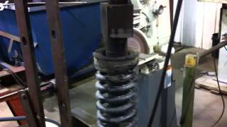 Red neck coil spring compressor part 2 [upl. by Cogen]