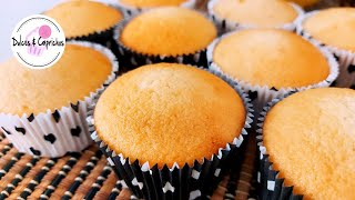 La Mejor Receta De Cupcakes De Vainilla [upl. by Zakarias]