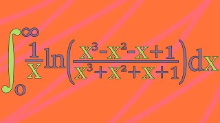 An integral hybrid of cubic polynomials and a natural log [upl. by Berkie]