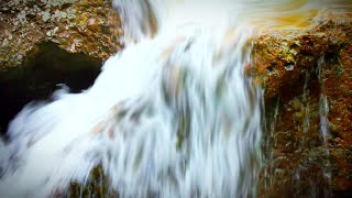 Rushing water stream Ragging river flowing Running water sounds for sleep 10 hours [upl. by Nytsirc]