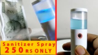 sanitizer sprayer machine in india in lower price at 250 Rs only [upl. by Airom]