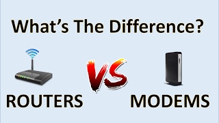 Computer Fundamentals  Routers VS Modems  What is the Difference Between a Router and a Modem PC [upl. by Anes813]