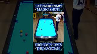 EFREN REYES KICK MAGIC SHOT shorts [upl. by Ainesej]