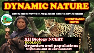 quotDynamic Naturequot Interactions between Organisms and its environment  NCERT based movies [upl. by Annawyt]