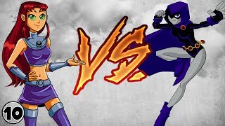 Starfire vs Raven [upl. by Alleroif]