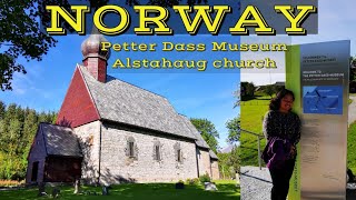 Visiting Petter Dass Museum and Alstahaug Church  NORLAND  NORWAY [upl. by Oberg]