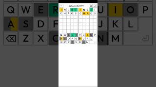 Wordle x2 Daily Dordle puzzle for 31 July 24 speedsolving puzzlegame [upl. by Achorn]