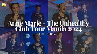 AnneMarie  The Unhealthy Club Tour Manila 2024 4K Full Concert [upl. by Chari378]